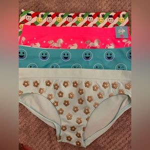 Justice girls underwear NWT